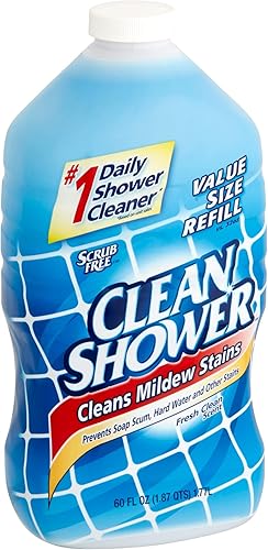 Miniatura 2 de Paquete de 6 – Recambio de limpiador de ducha diario Clean Shower, 60 onzas líquidas