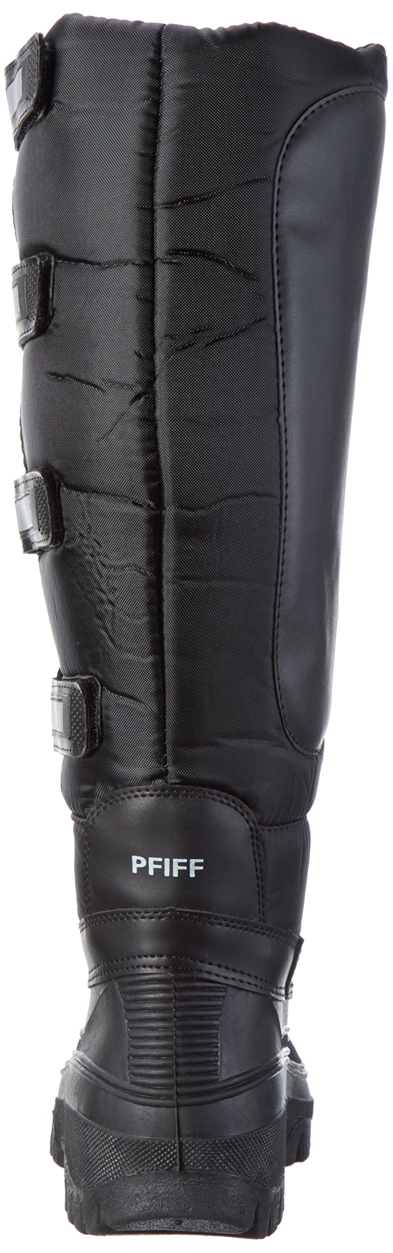 Pfiff Damen Thermo Winterstiefel, Stallstiefel Winter Stiefel, Schwarz