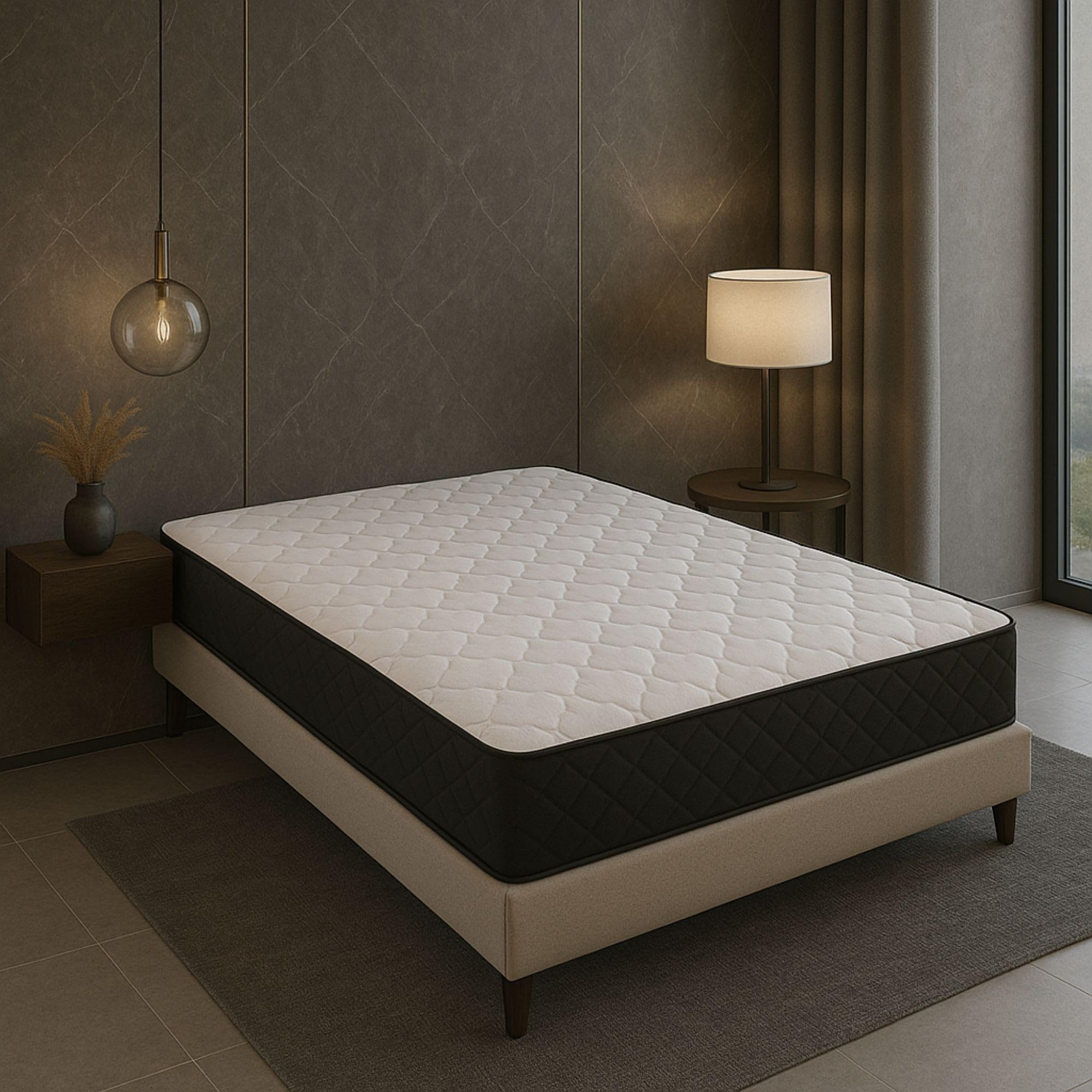Rêve de Nuit Matelas 120x190 Latex + Aertech - Hauteur 20 Cm - Soutien Equilibré -