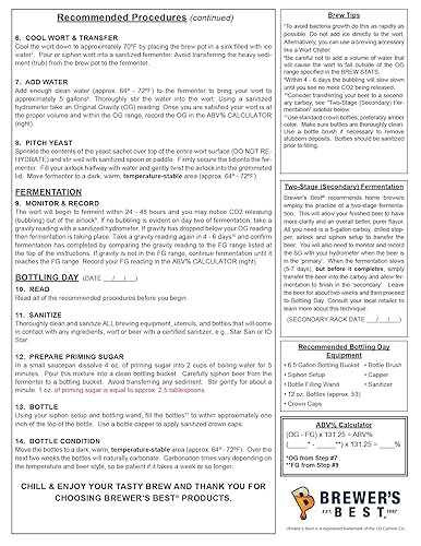 Miniatura 6 de Brewers Best Imperial Pale Ale - Kit de ingredientes de cerveza