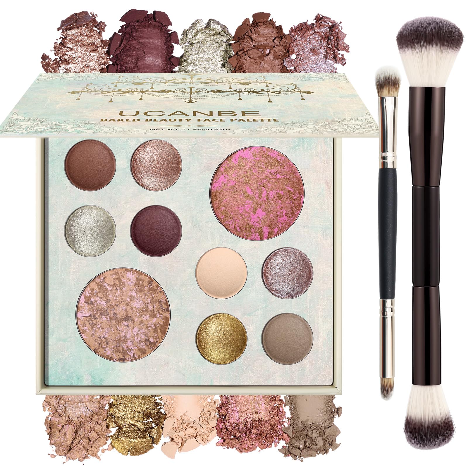 Full Size Baked Makeup Palette Set