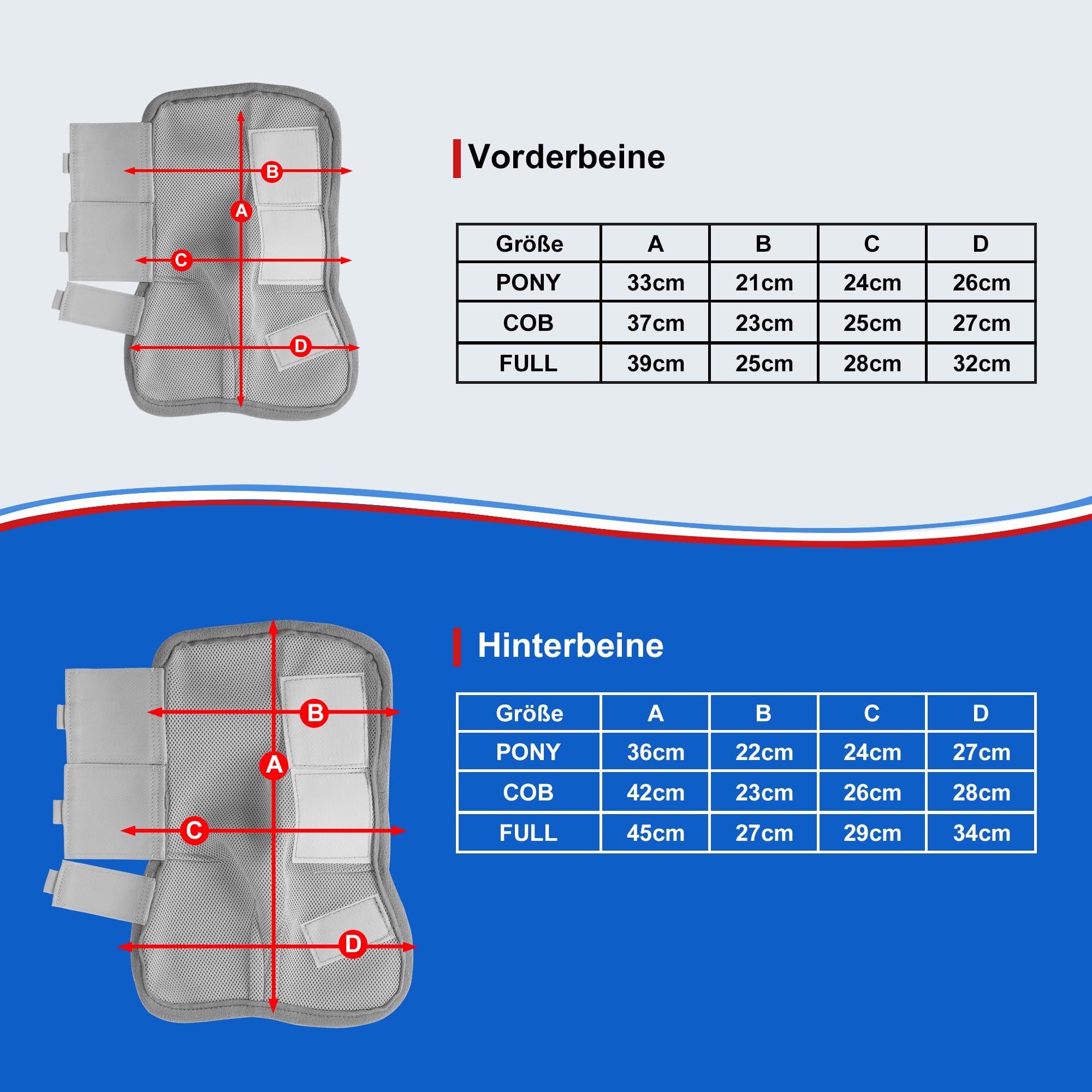 Protectores Caballo, Bota de Caballo Transpirable, con Funciones de protección y Soporte, Protección contra los Rayos UV