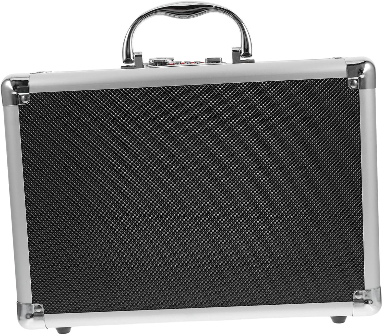 Hard Briefcases for Men Aluminum Suitcase Foam Case Telescope Case Storage Box Small Organization Key Lock