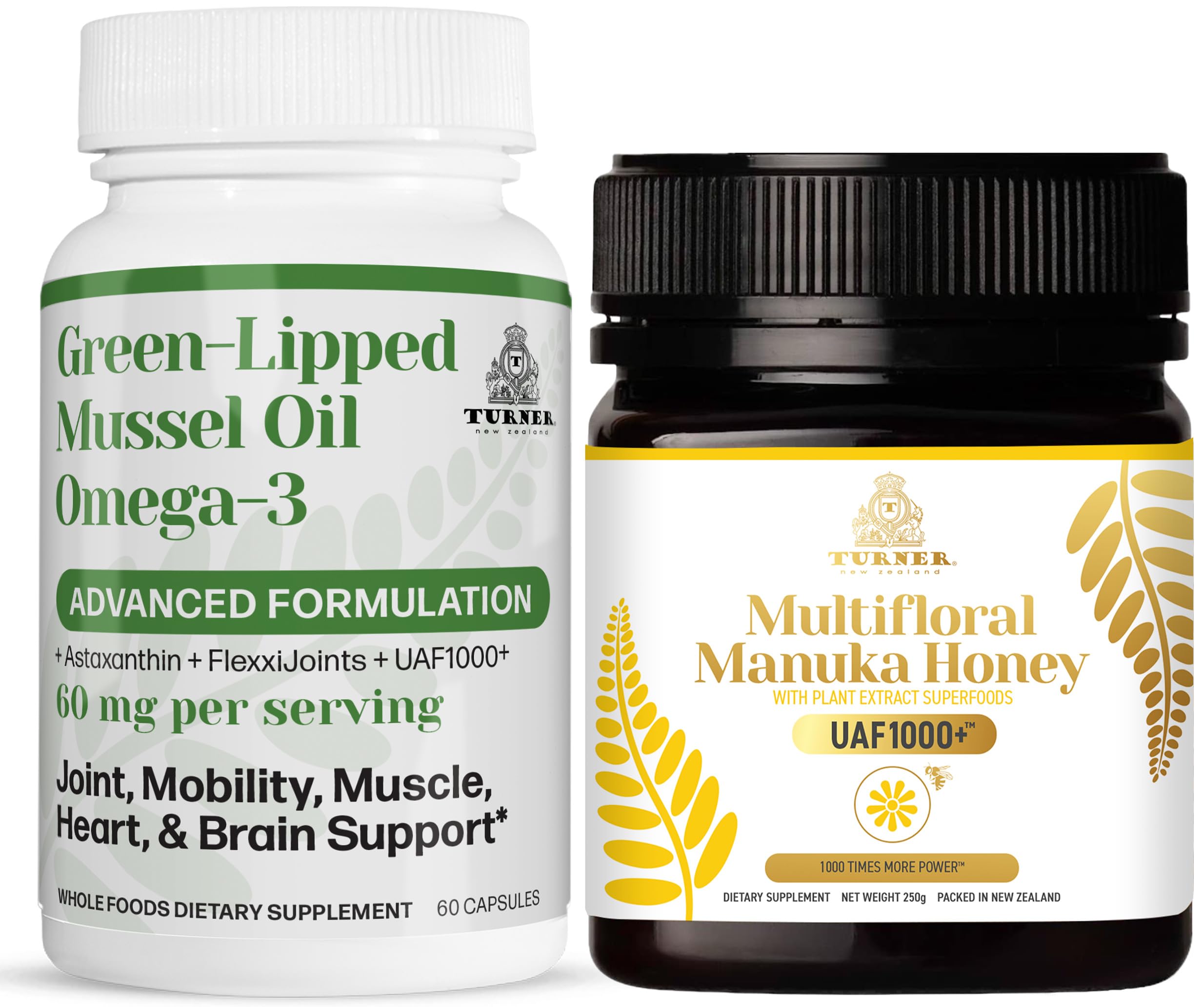 Amazon.com: TURNER New Zealand Omega-3 Green Lipped Mussel Oil