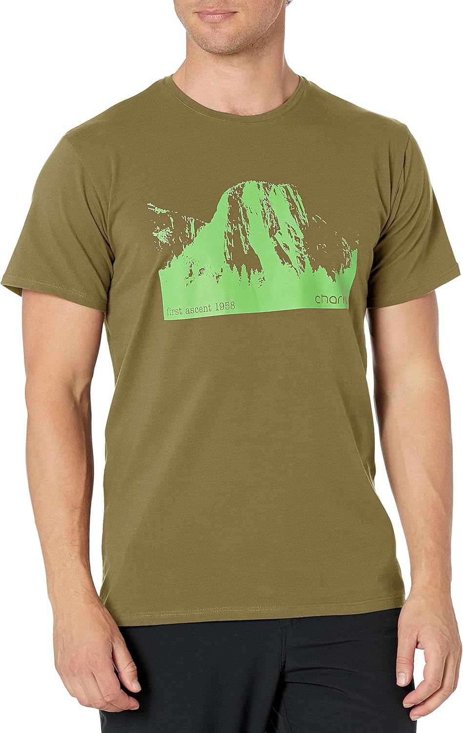 Men's Capitan Yosemite Rock Climbing T-shirt
