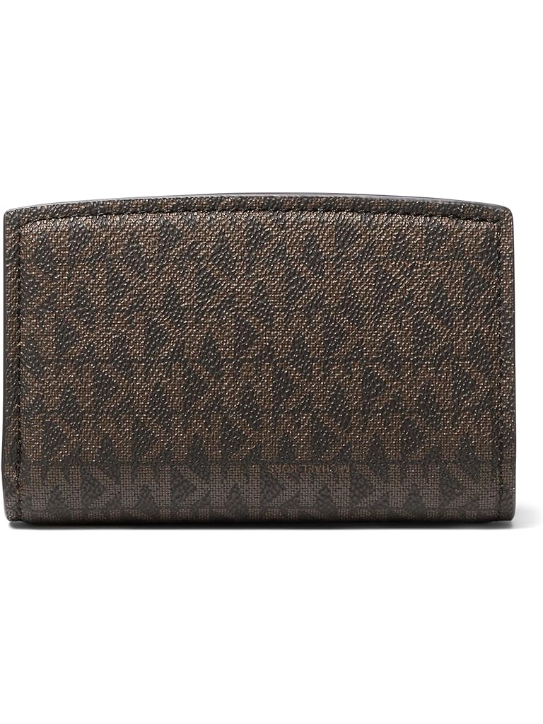 Brown Michael Kors Bryant Medium Zip Around Wallet