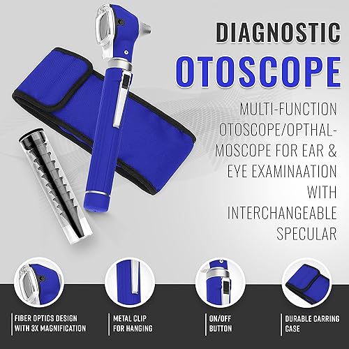 Miniatura 7 de ASA TECHMED Nurse Essentials - Kit profesional con estuche de viaje de mano  Kit de 3 piezas que incluye monitor de presión arterial de