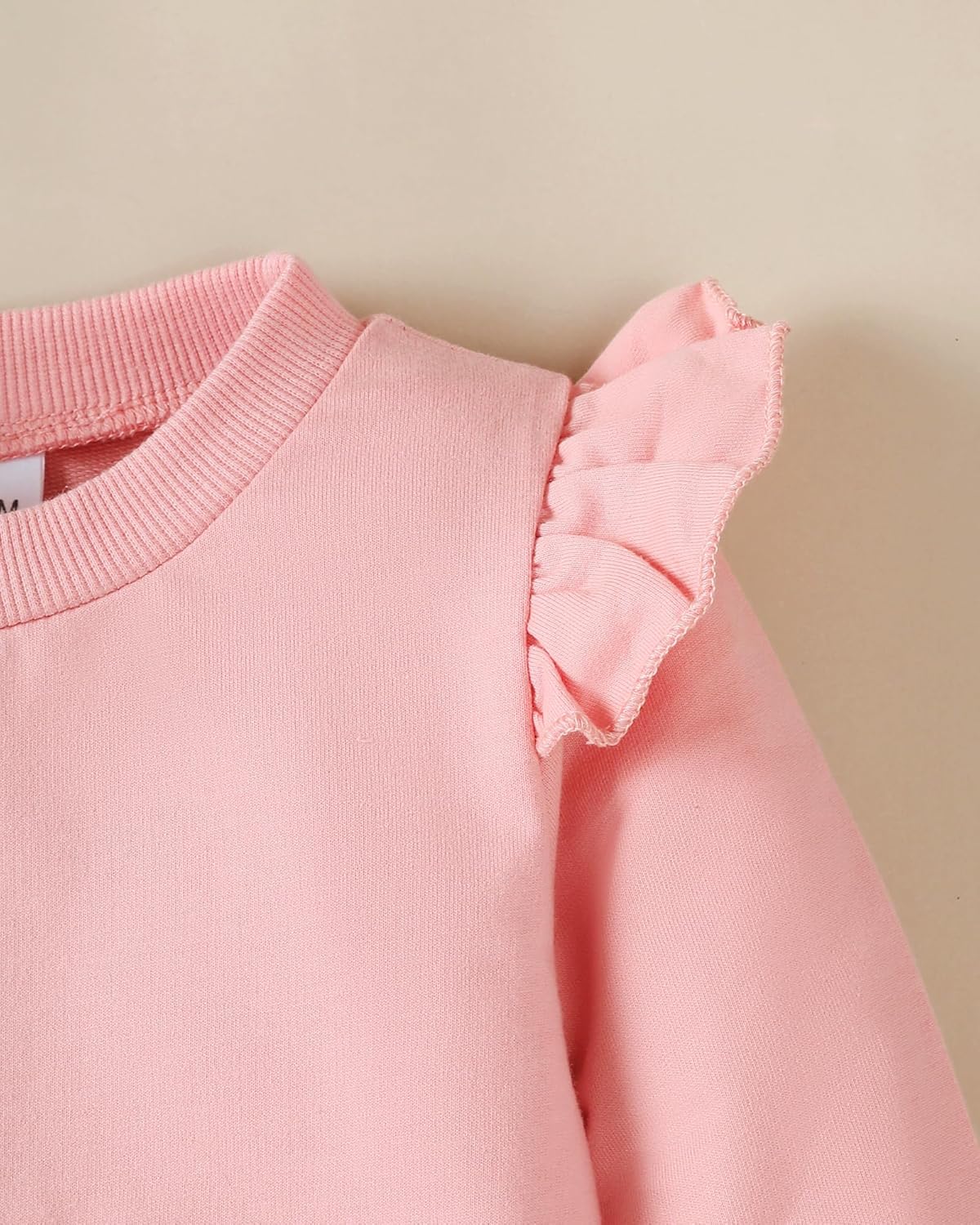 Jecson Toddler Baby Girl Clothes: Soft Cotton Outfits Set Ruffle Sleeve Sweatshirts & Floral Pants Cute Home Outdoor 6M-6Y - Image 6