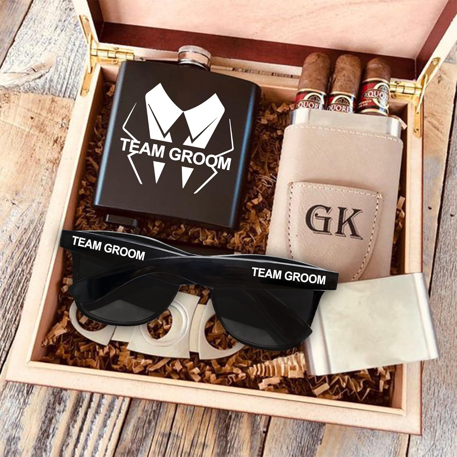 LotsBuyLots Groomsmen Gifts-10PCS Wedding Sunglasses Bachelor Party Favors for Groom,Team Groom (Team Groom) - Image 5
