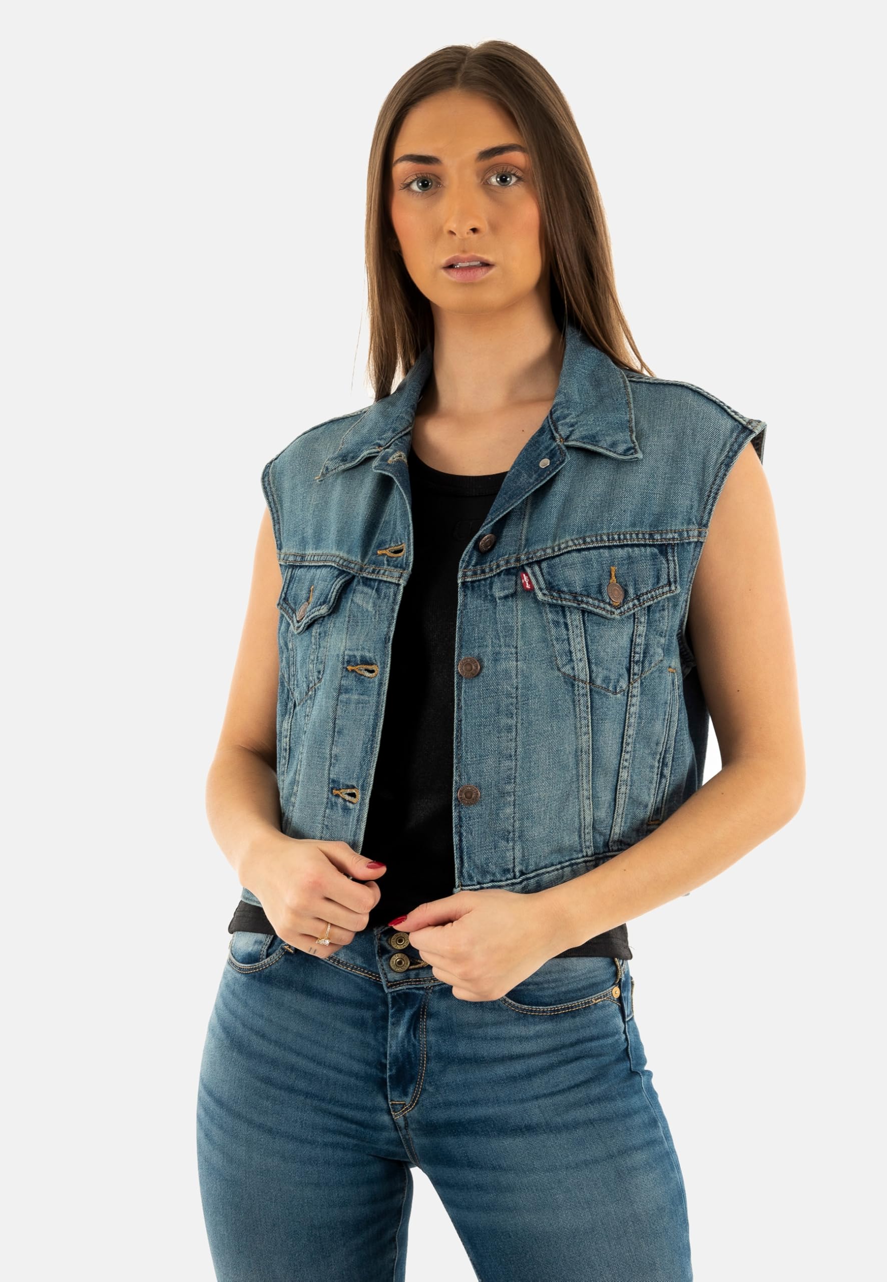 Levi's Shrunken 90s Chaleco Mujer