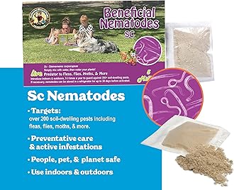 50 Million Live Beneficial Nematodes Sc - Flea and Fly Exterminator