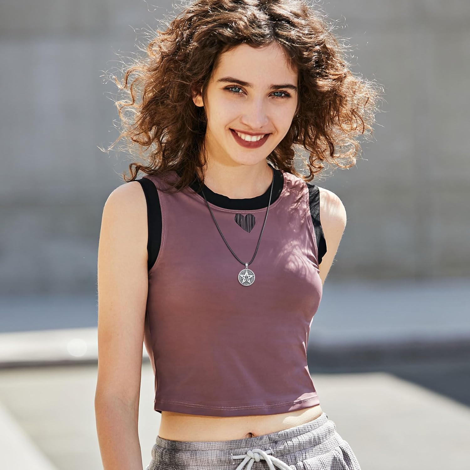 EUDORA Sterling Silver Tetragrammaton Necklace Ring for Women Men, Pentagram Amulet Energy Pendant Star of David Vintage Guardian Star Wicca Jewelry, Mother's Day Father's Day Gift for Husband Wife - Image 6