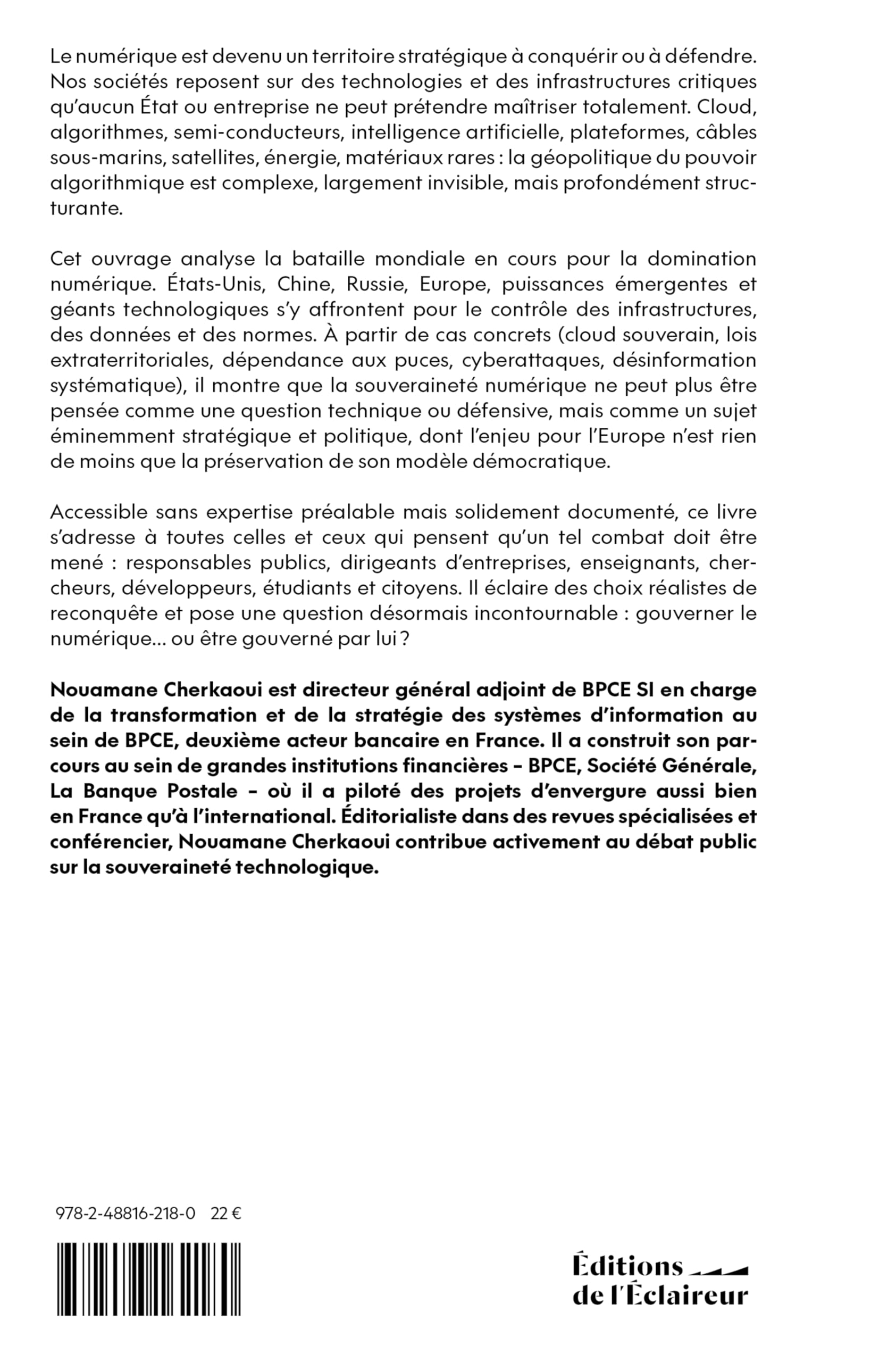 SOUS L'EMPRISE DU CODE : COMMENT LE NUMÉRIQUE MENACE LA SOUVERAINETÉ DES ÉTATS