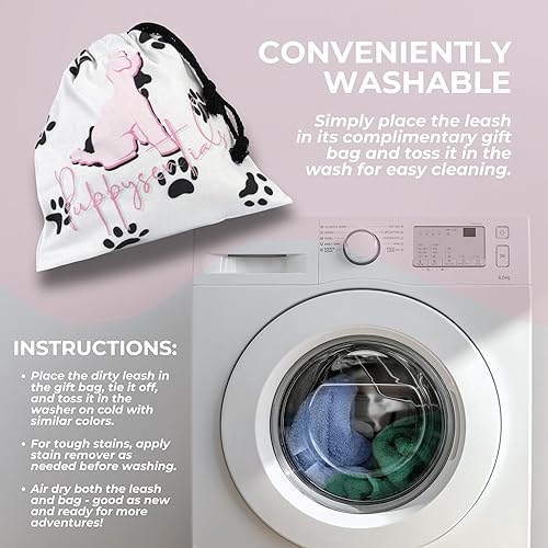 Miniatura 6 de Correa de cuerda para perro de alta calidad, correa de cuerda de algodón trenzada suave y duradera para perros medianosperros grandes, correa ligera