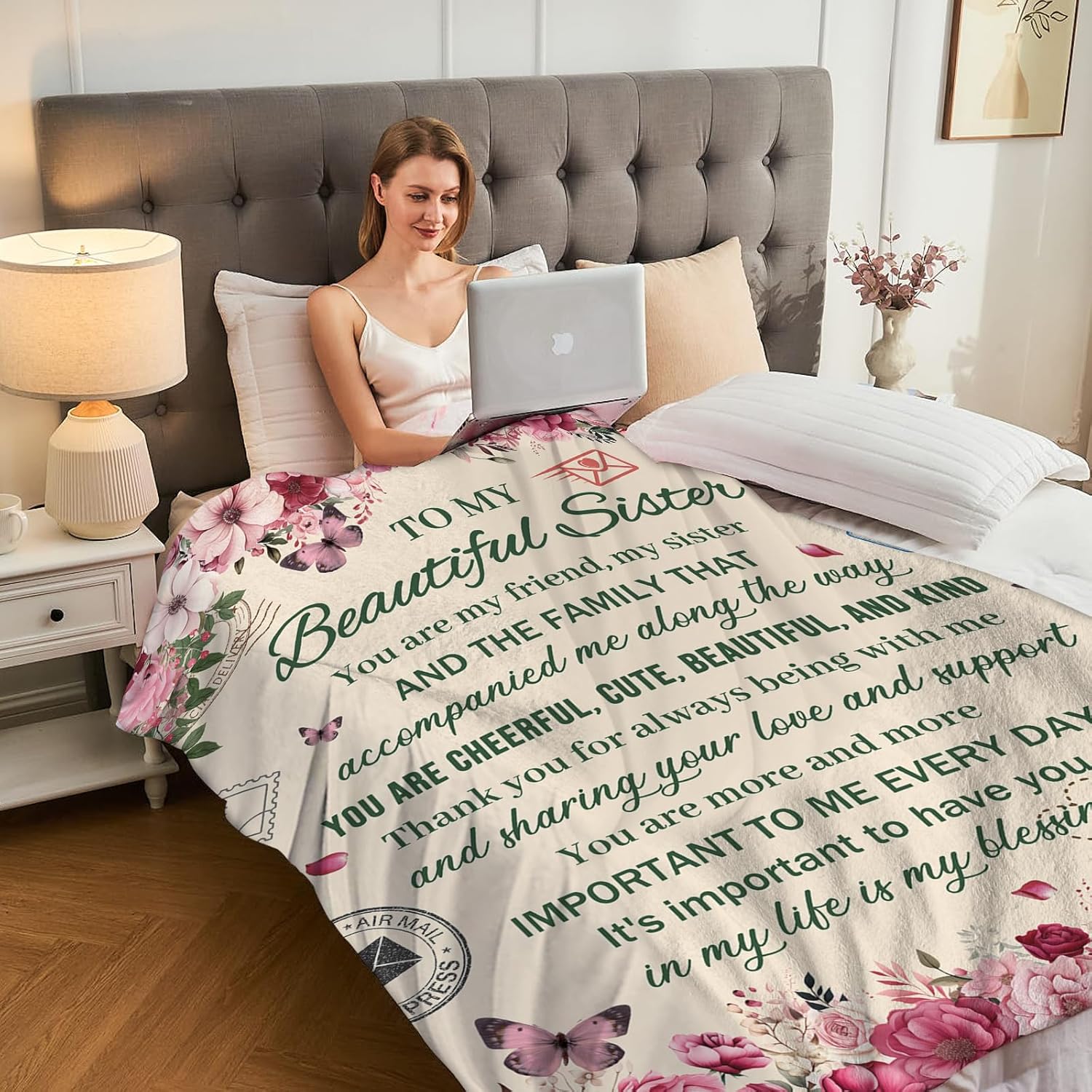 Nvdoxsa Regalos Para Mi Hermana Manta De Regalo Para Hermana De