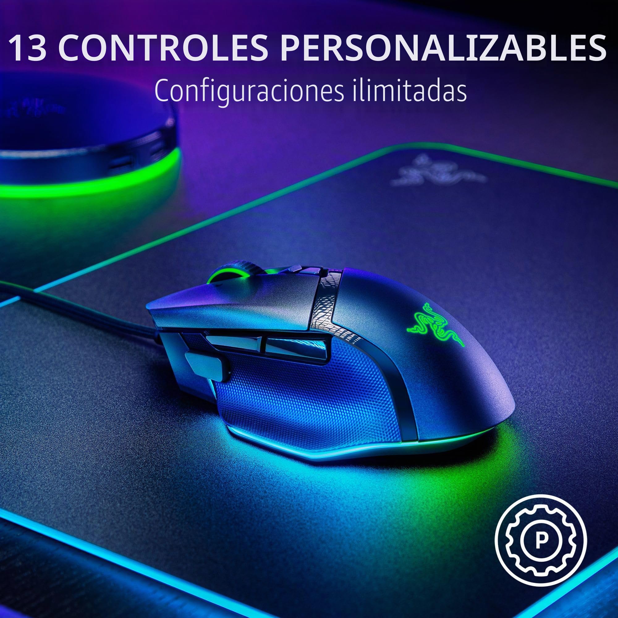 Razer Basilisk V3 - Ratón 35K