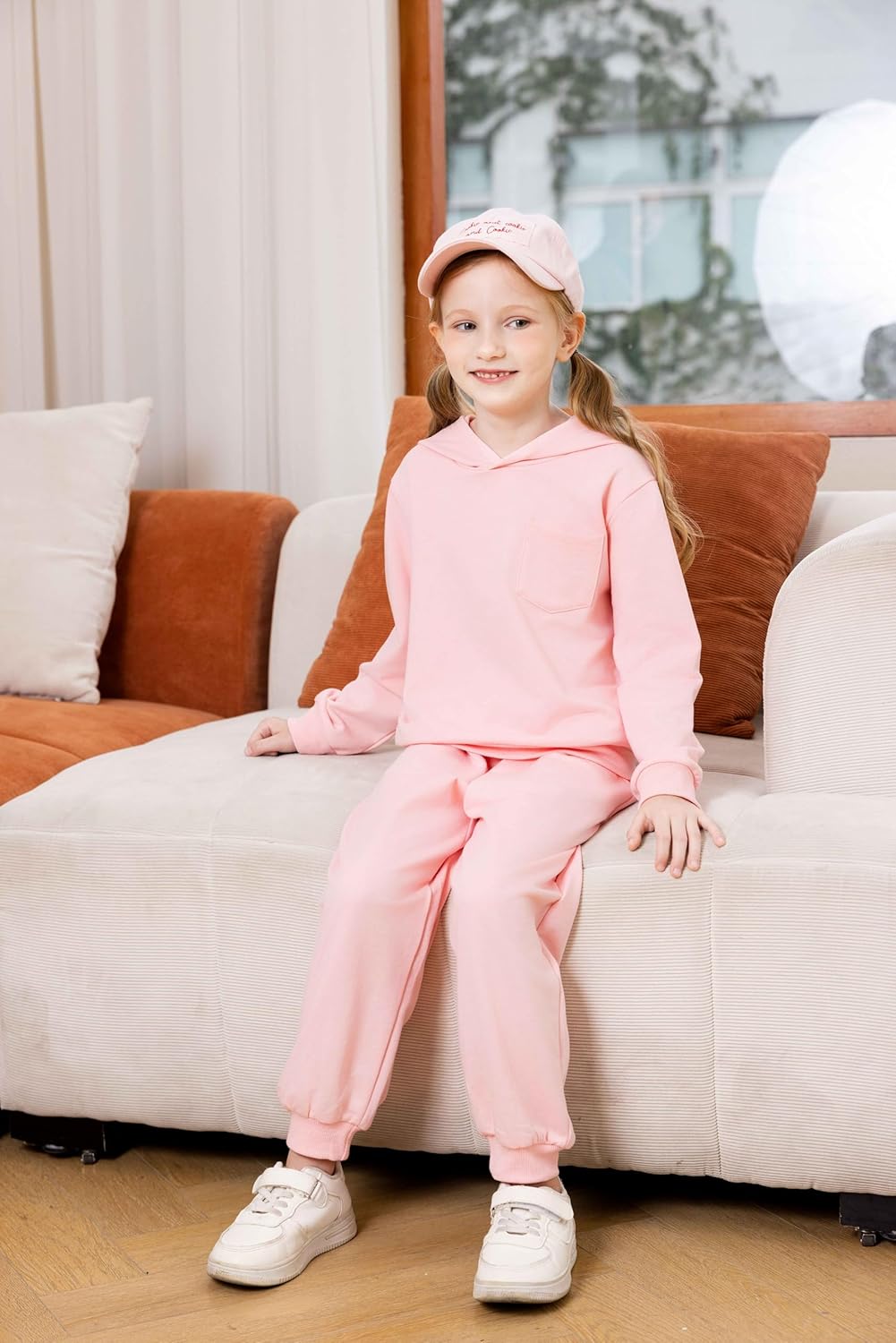 Toddler Girl Boy Long Sleeve Clothes Sets Hoodie Top Pullover Sweatshirt and Pants 2Pcs Unisex Tracksuit Sets - Image 4