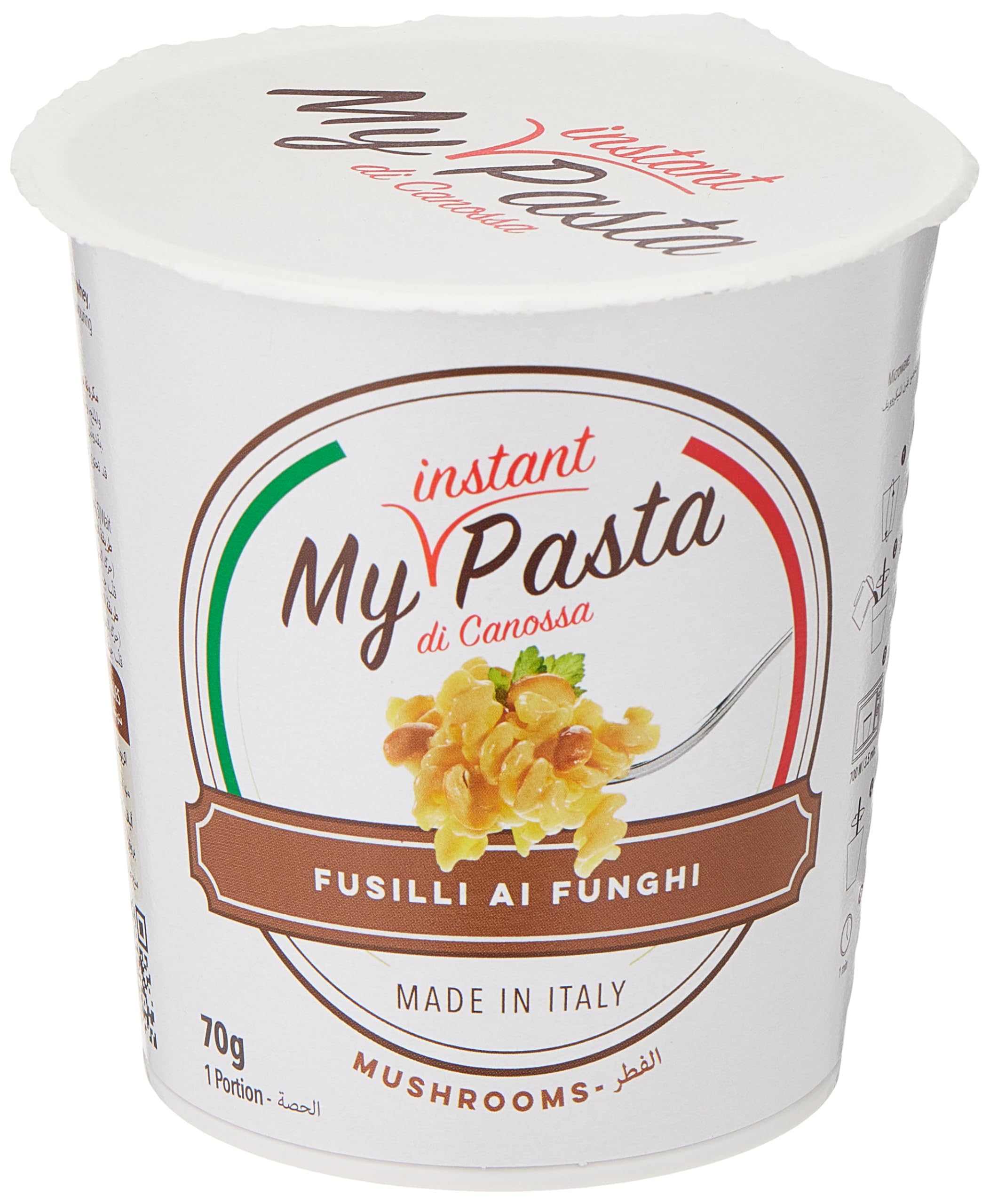 My Instant Pasta Fusilli Mushroom 70g