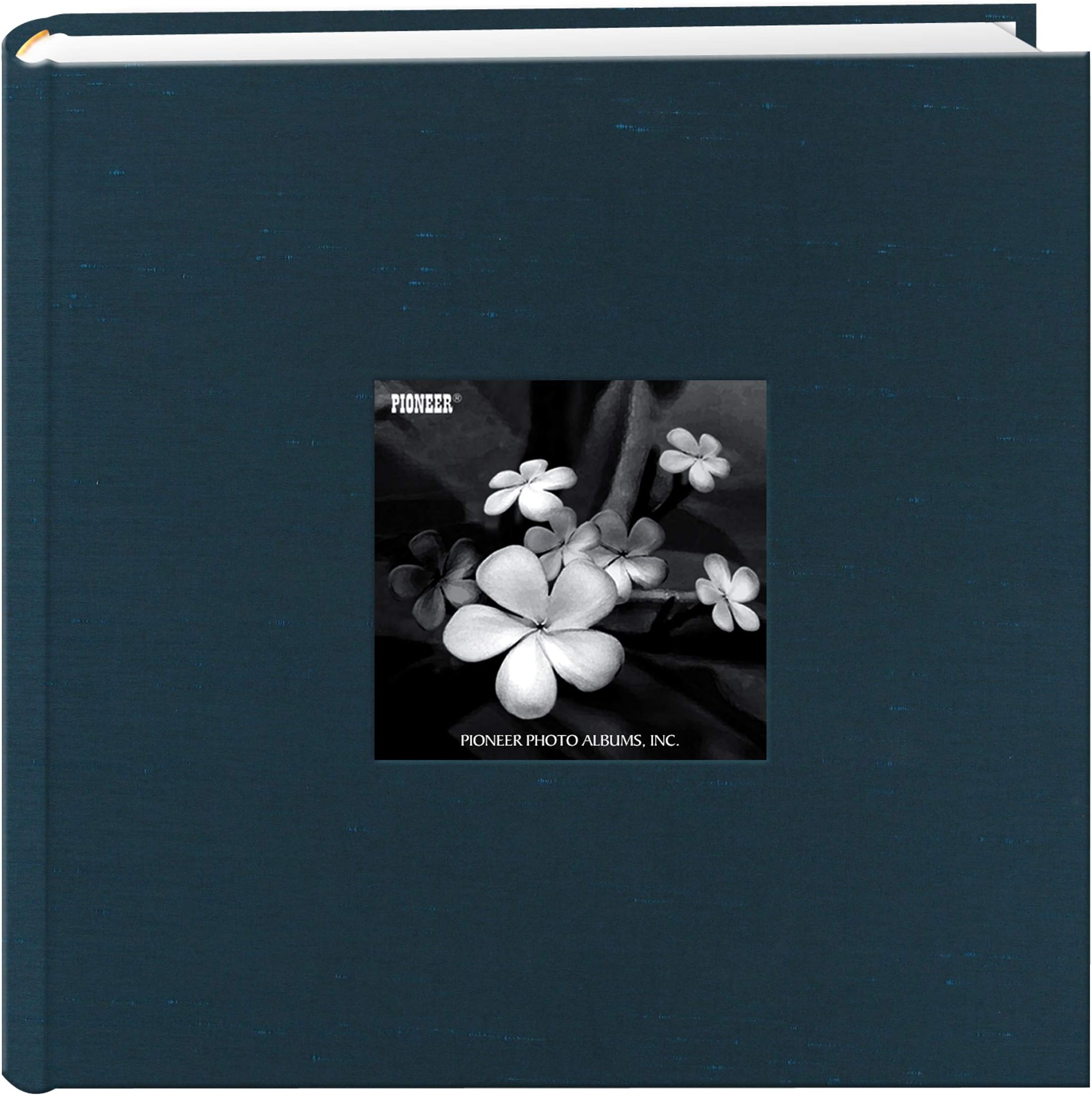 Pioneer Photo Albums 200 Pocket Lagoon Silk Fabric Frame Cover Photo Album for 4 by 6-Inch Prints