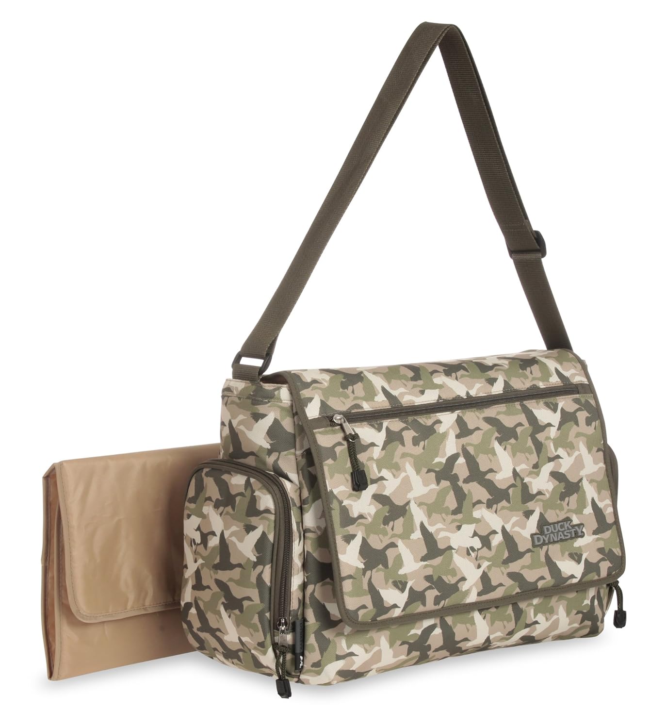 Duck Dynasty Messenger Diaper Bag, Green Baby