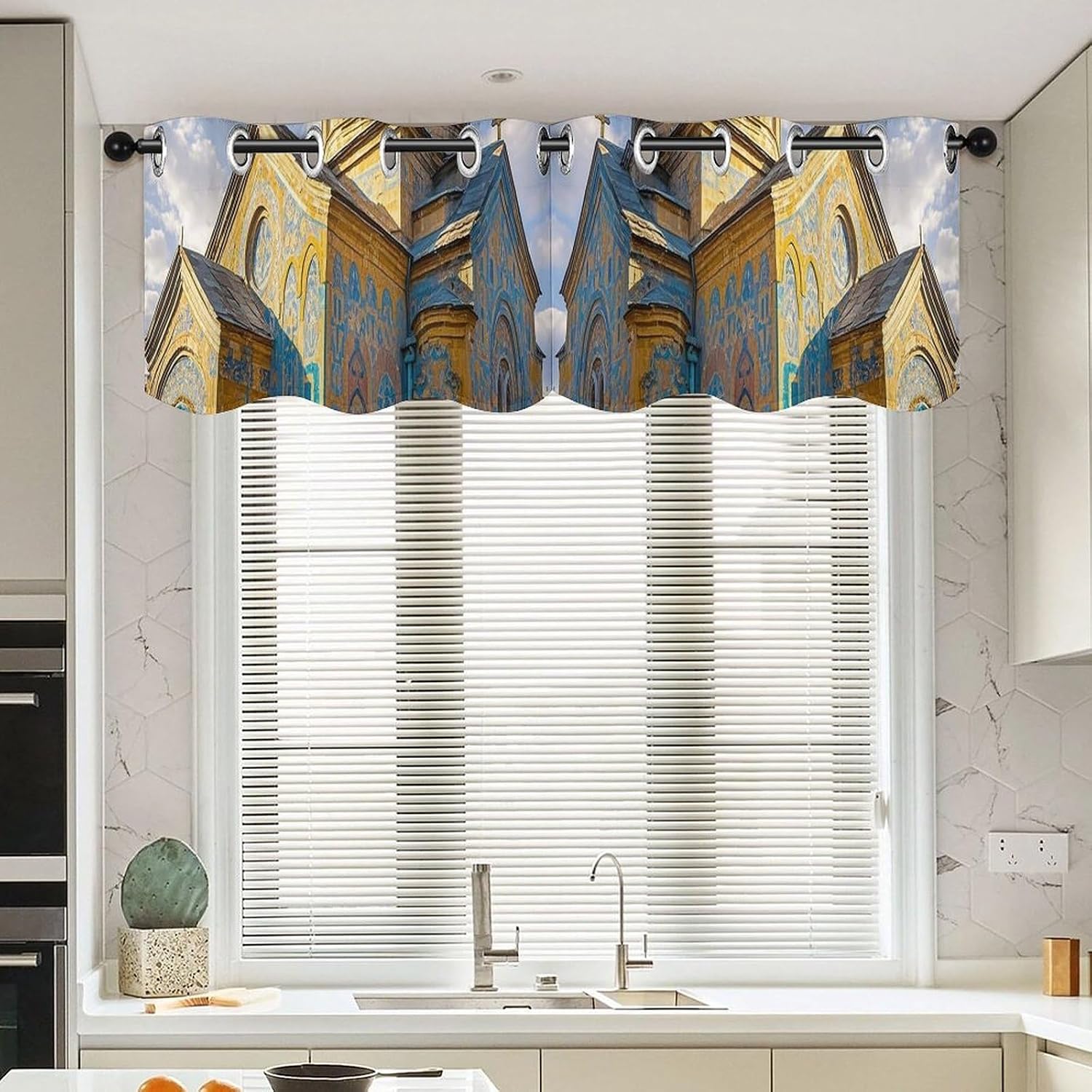 Armenian Church Valance Curtain Blackout Valances image 3