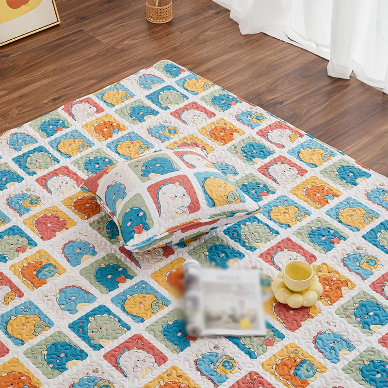Amazon｜[XLOYP] キルトラグ 丸洗いOK 110*160CM 軽量 ホット