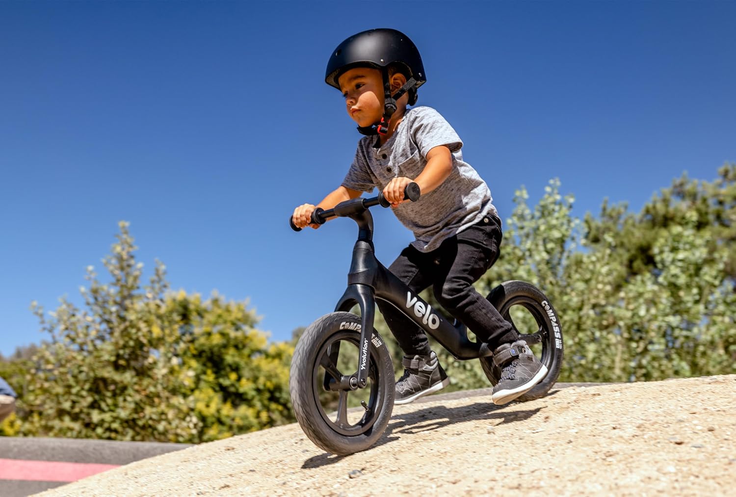 Yvolution Toddler Balance Bike Kids Outdoor Sports Toy, Y Velo Pro Toddler Bikes No Pedal Training Bicycle for Kids Age 3, 4, 5 Years Old with Adjustable Handlebar and Seat, 12" Wheel & Lightweight