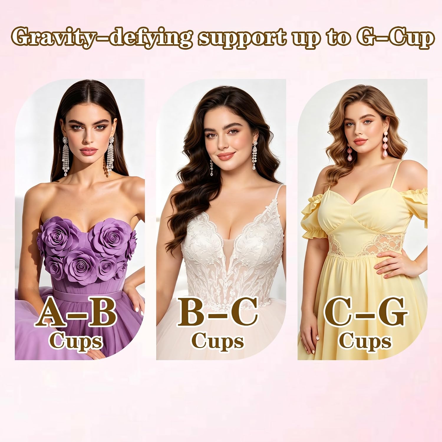 Boob Tape Kit Breast Lift for Large Breasts Invisible boobtape for Women A-G Cup as Bra for Backless V Dresses Waterproof