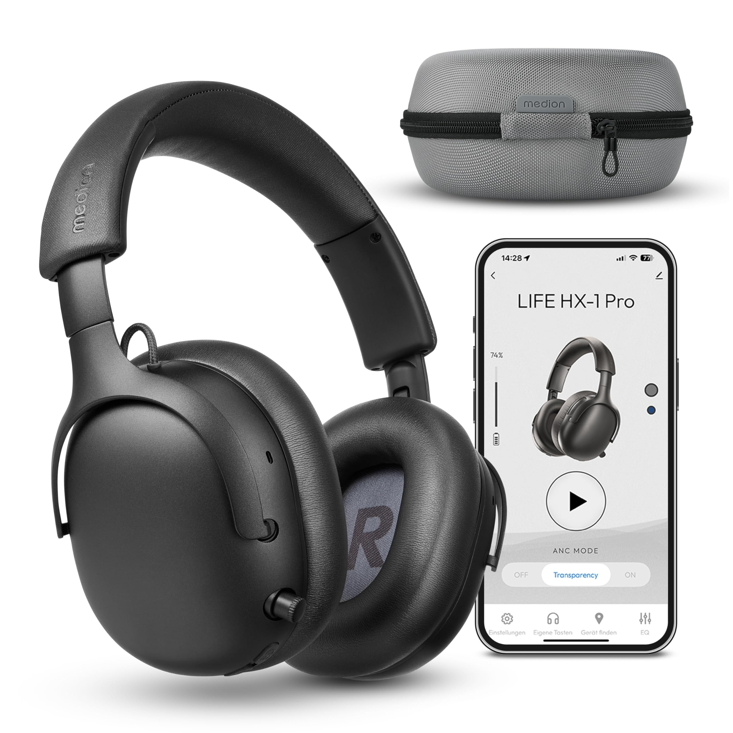 MEDION Over Ear Kopfhörer HX-1 Pro