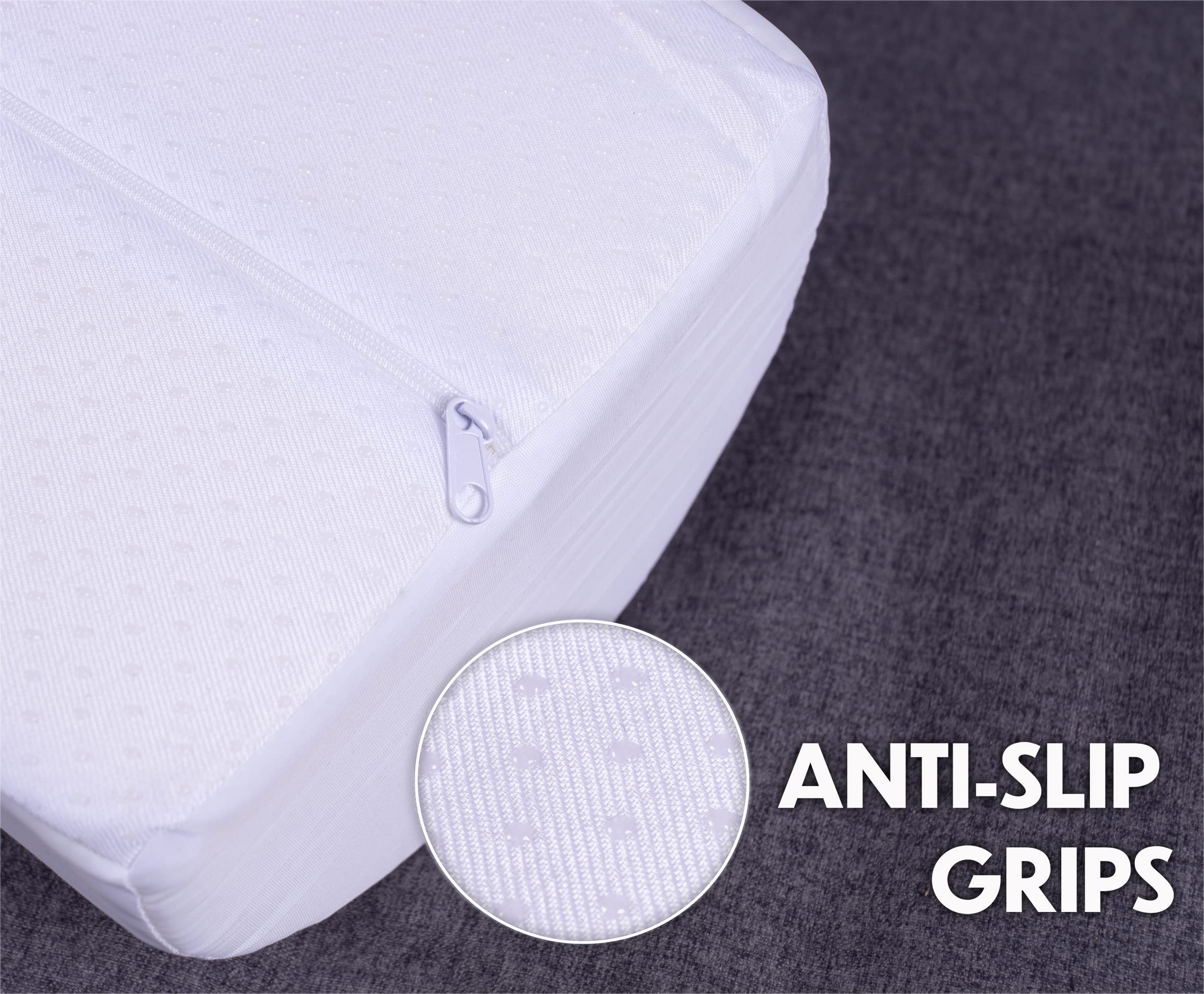 Aidapt Barriera di sicurezza anticaduta per letti. Adulti, anziani, bambini, copertura antiscivolo, schiuma PU, copertura lavabile, sicura, multiuso, uso in viaggio, portatile, facile da montare,