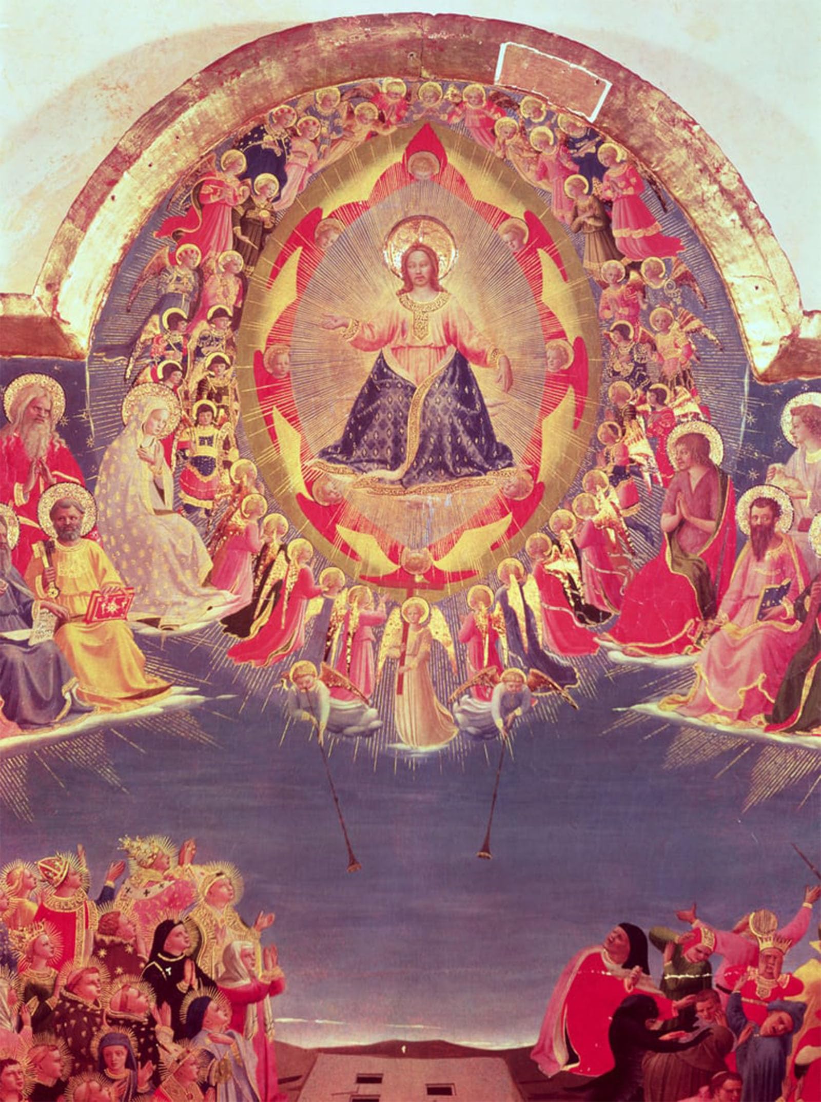 POSTERIIk Famous Animal Posters Vintage Picture the Last Judgement by Fra Angelico Modern Wall Decor for Home Decor 60x90cm