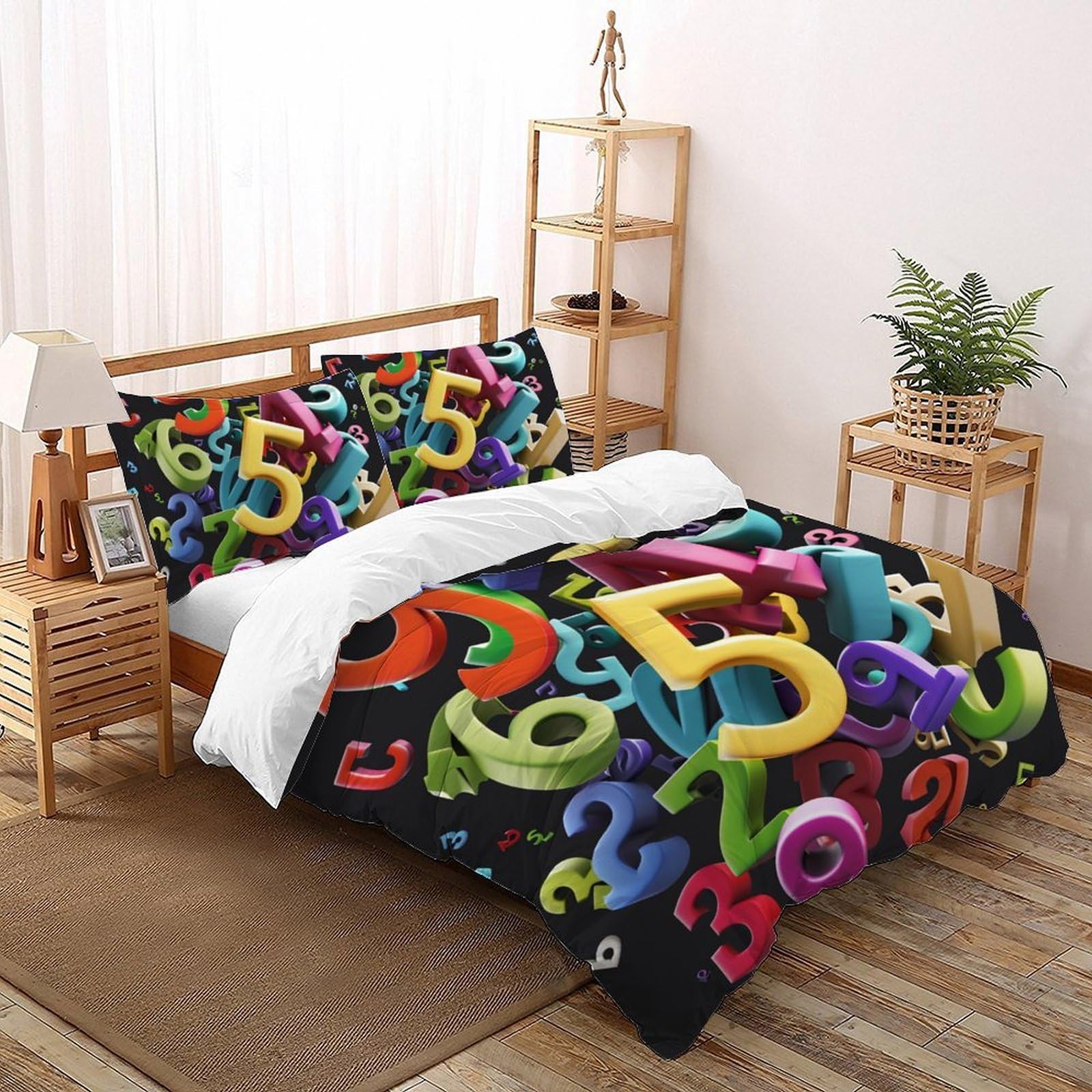 Housse de couette 3D douce enfant pour offrir des nuits sereines pleines de tendresse