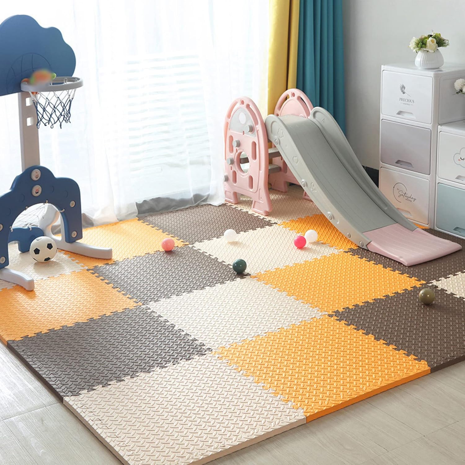 カーペット 6畳 江戸間 261×352cm 絨毯 撥水 耐久 フリーカット