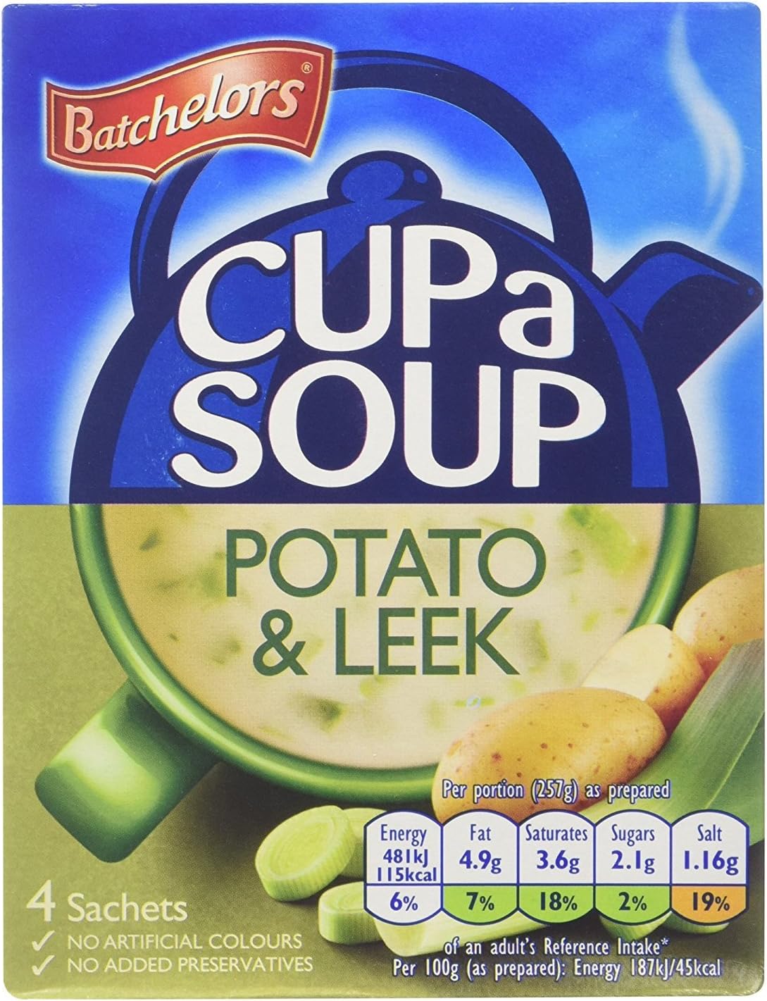 Cup a Soup Creamy Potato & Leek 107g
