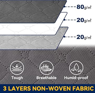 AIOR 2 Pack 90L Under Bed Storage Bags, Large Capacity Closet Organizer Bags for Clothes, Comforters, Blankets, Bedding, Foldable Container with Sturdy Zipper and Clear Window