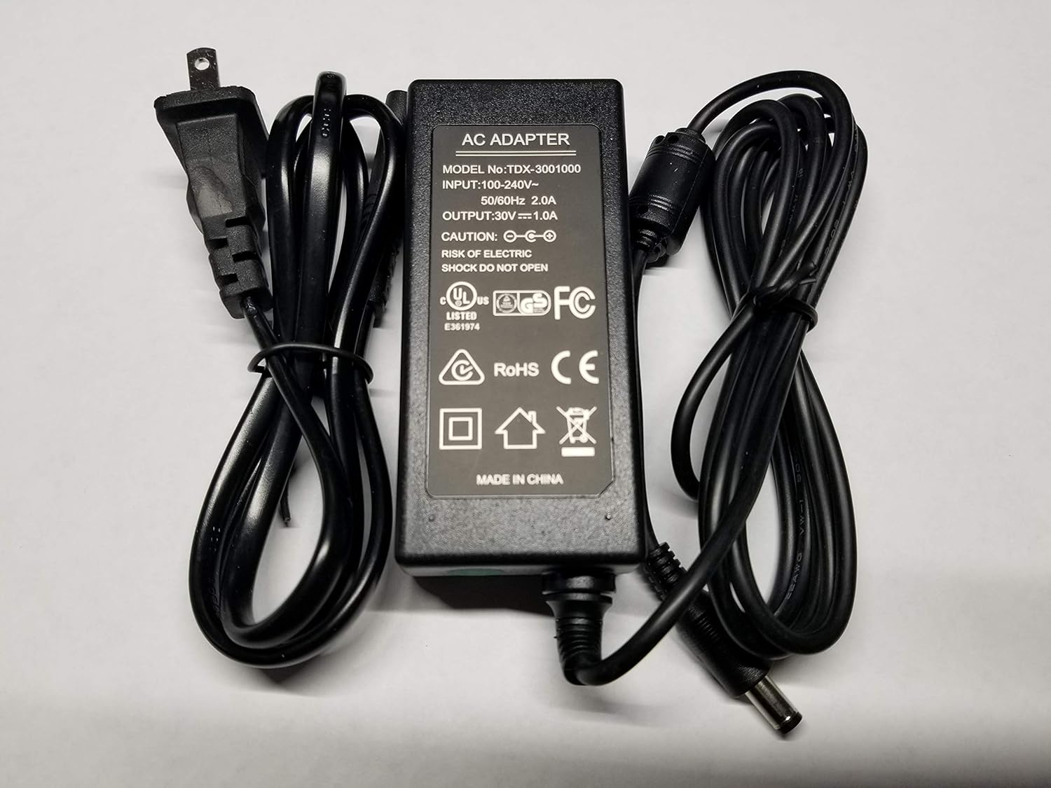 Wall Charger AC Adapter Plug Transformer for Medicool Pro Power 20k Control Box