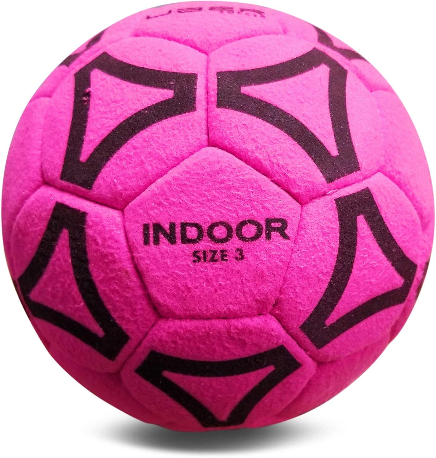 Rugged Soccer Indoor Felt Ball (Yellow, Size 4)