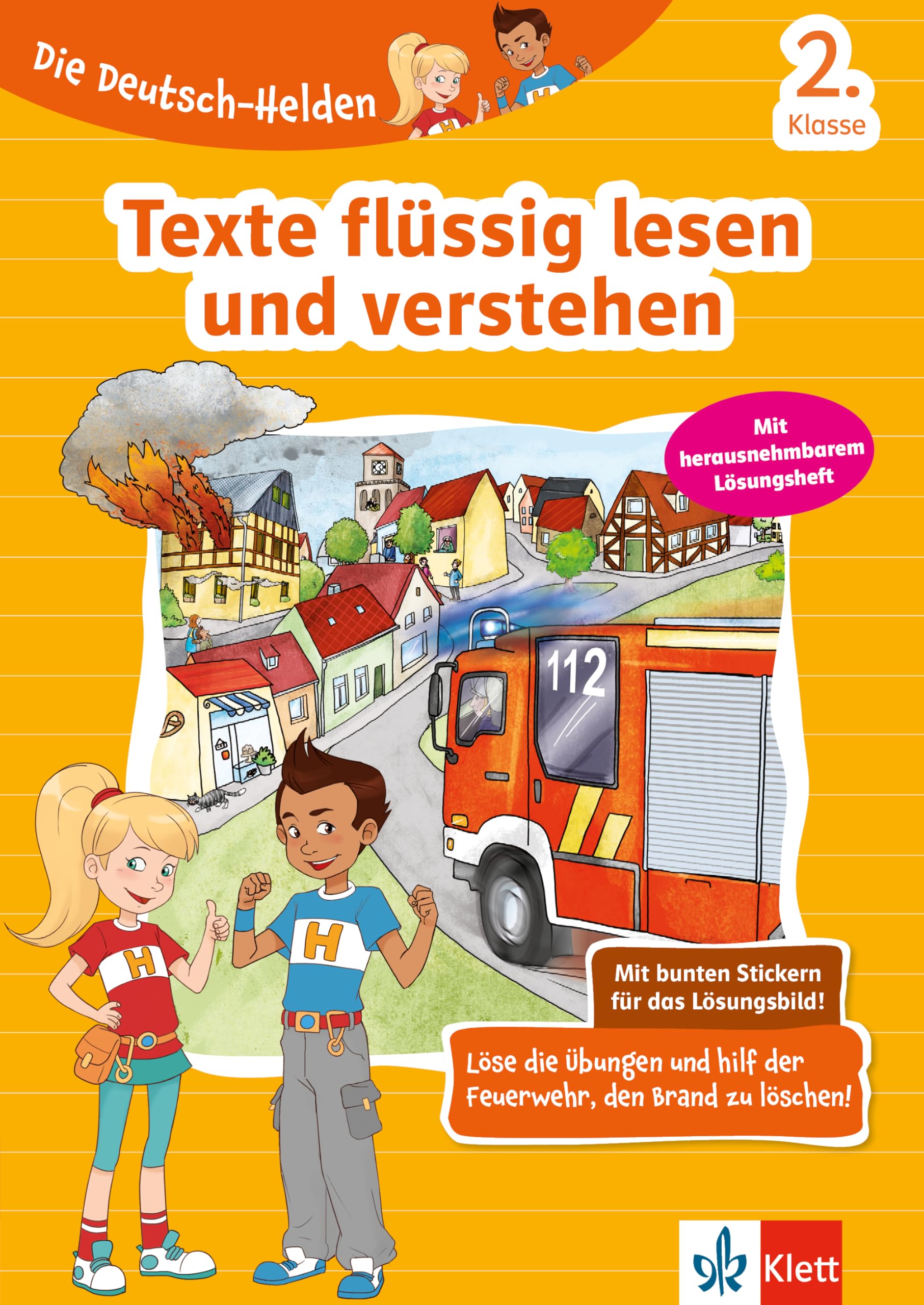 Die Deutsch-Helden Texte flüssig lesen und verstehen 2. Klasse: Deutsch in der Grundschule