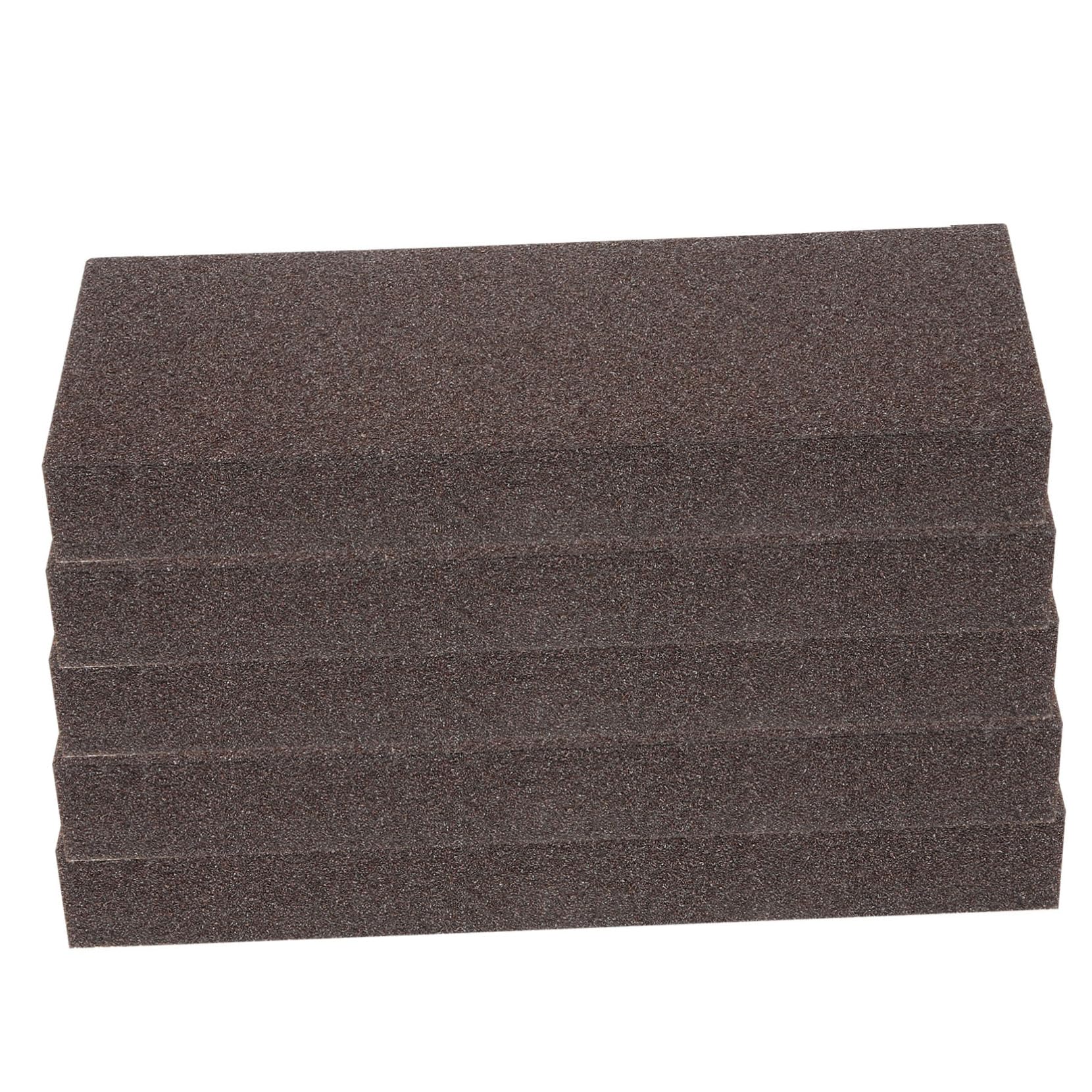 NULYLU 5pcs Fine Sandpaper Blocks for Home Decor Wood Furniture Polishing Wet/dry Sandpapers