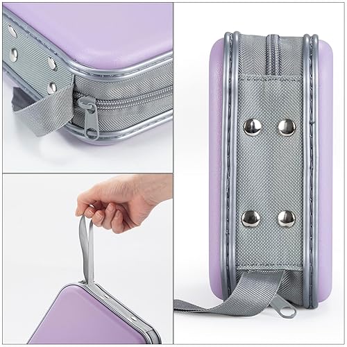 Miniatura 14 de UENTIP Funda para DVD, capacidad de 48 unidades, portátil, con cremallera, almacenamiento grande, cartera de CD, organizador de CD, viaje en casa