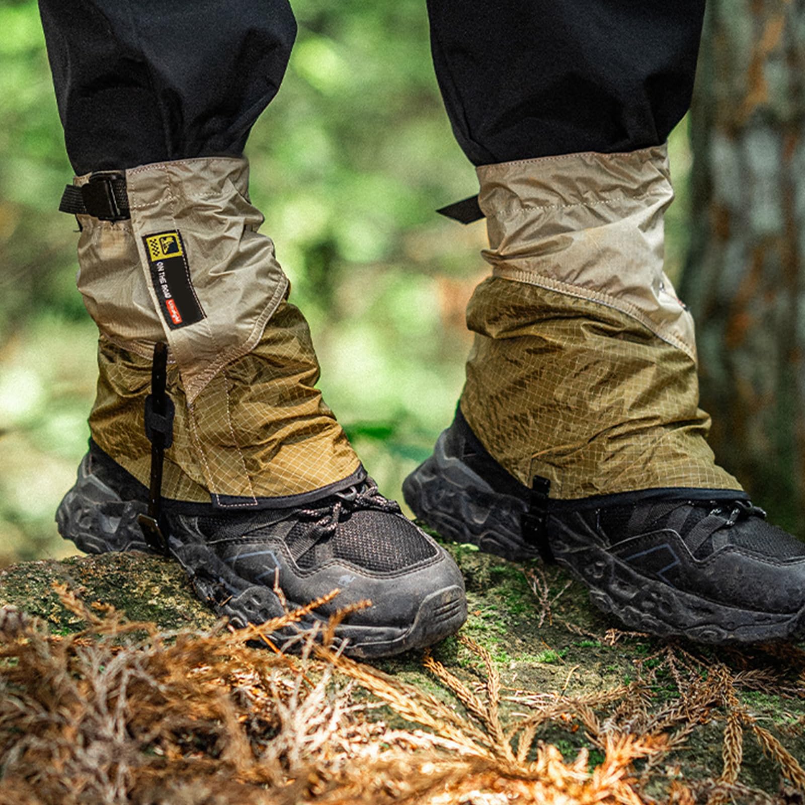 Équipement de camping, guêtres de neige imperméables et durables en nylon pour cyclisme, randonnée, ski