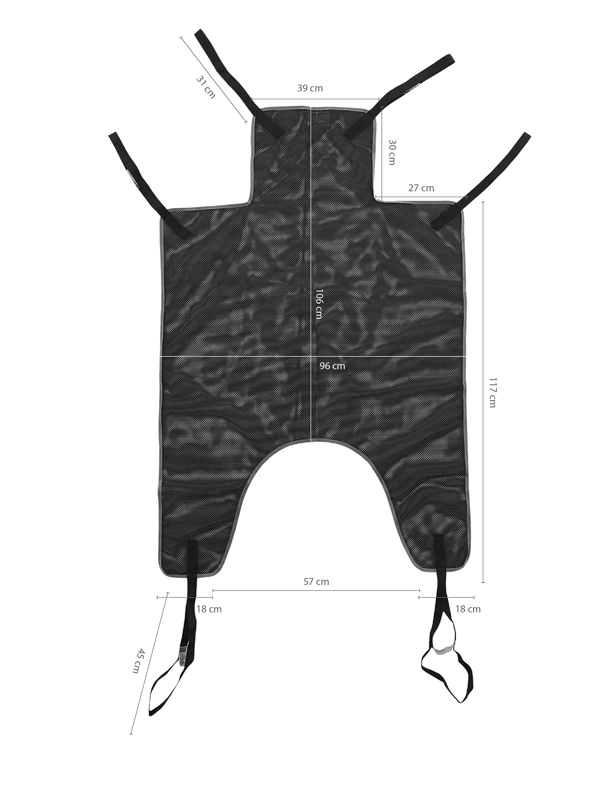 Sollevamalati Elettrico Maneggevole 180 Kg con Imbracatura inclusa - EVOLUTION Demarta