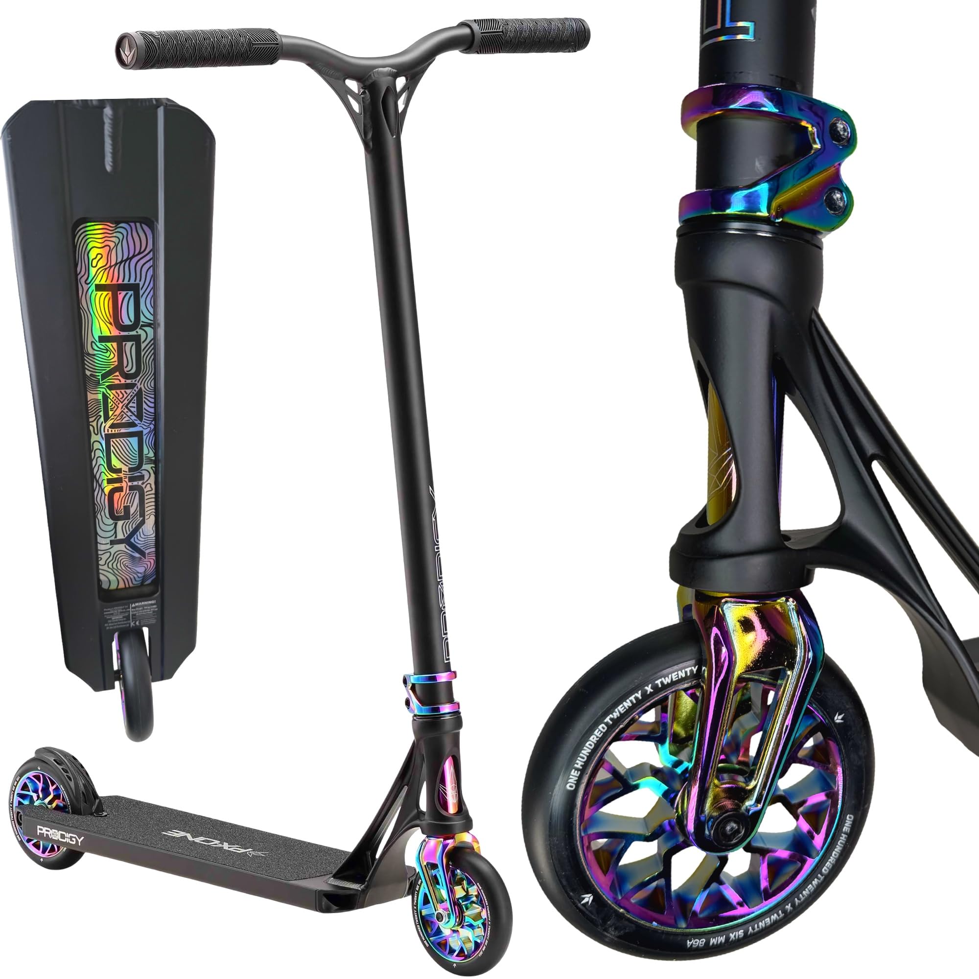Blunt Prodigy X Complete Stunt-Scooter H = 86/90 cm Park/Street I Niños I Adolescentes I Adultos I Trick I Tret I Roller I Ligero