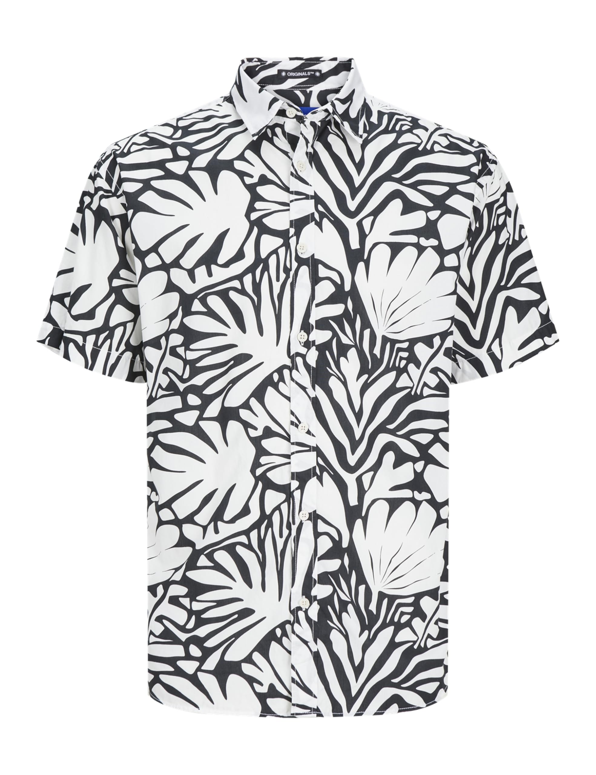 Jack&Jones JUNIOR Jungen Jorjoshua Aruba AOP Shirt Ss Jnr Kurzarmhemd (1er Pack)