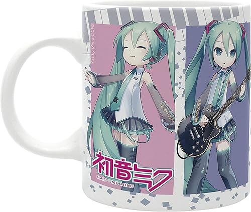 Miniatura 3 de ABYSTYLE Hatsune Miku - Taza de té de cerámica individual, 11 onzas, regalo esencial para el hogar y la cocina