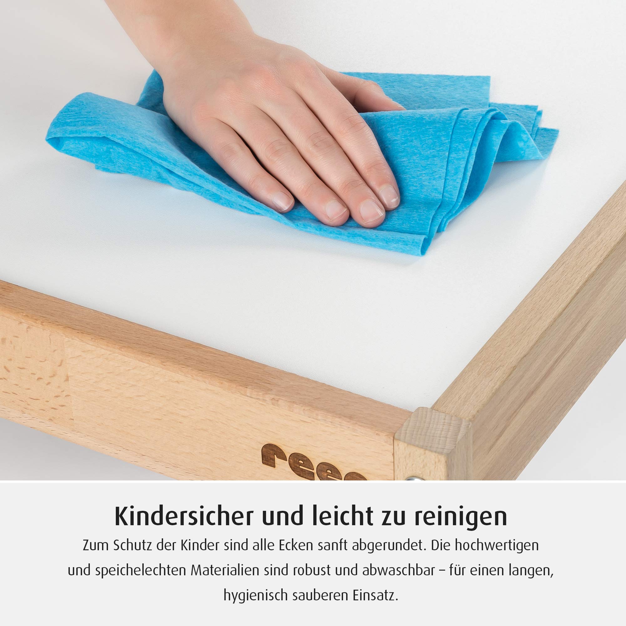 reer Playtime Kindersitzbank - Die Sitzbank fürs Kinderzimmer, Weiß