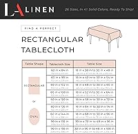 Vista 5 de LA Linen - Mantel rectangular