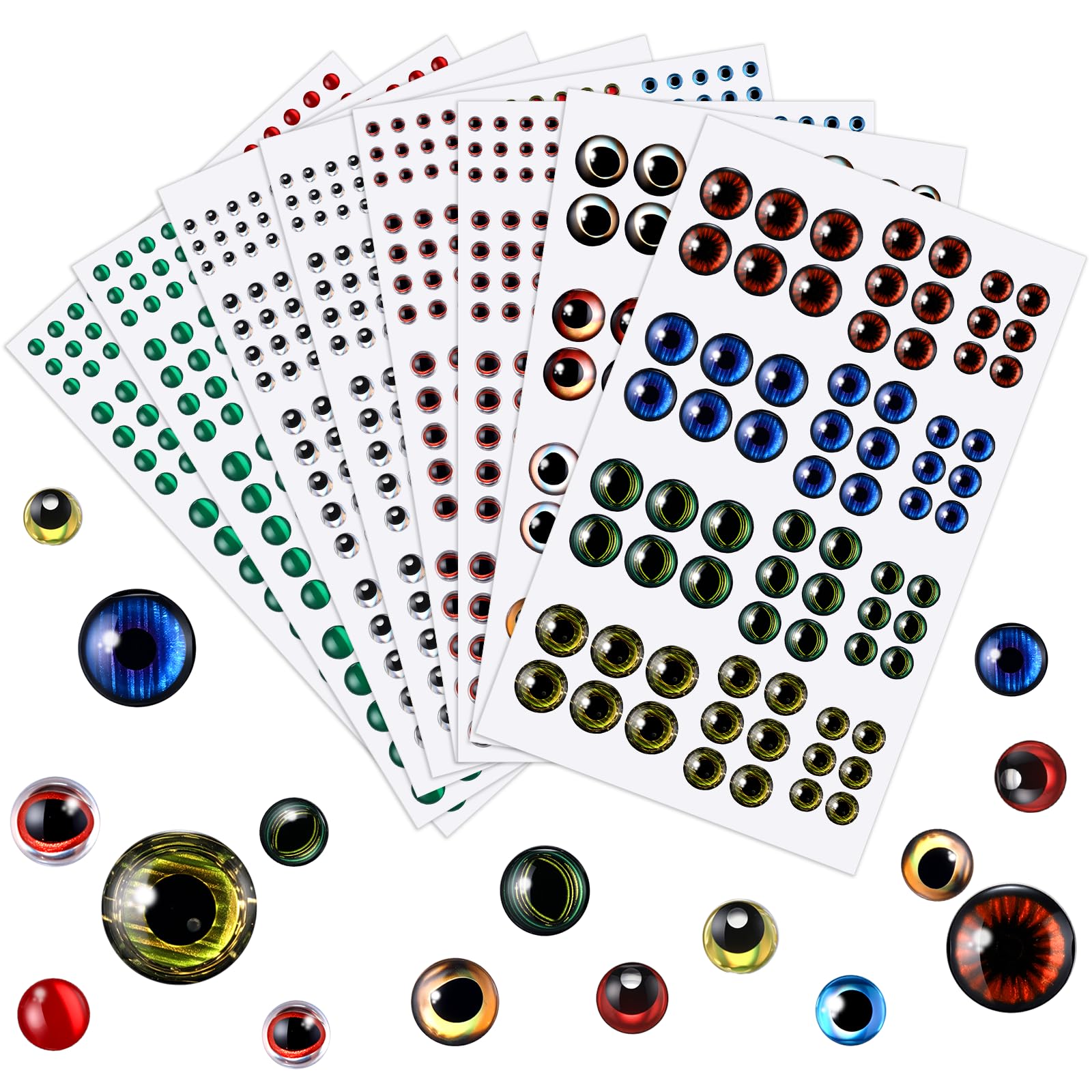 Amazon.com : Gejoy 1242 Pieces 3D 4D 5D Fishing Eyes Oval Realistic Lure Eyes for Making Fishing Bait Fly Tying Streamers Lures Crafts, 6 Sizes: 3 mm/ 4 mm/ 5 mm/ 6 Amazon.com : Gejoy 1242 Pieces 3D 4D 5D Fishing Eyes Oval Realistic Lure Eyes for Making Fishing Bait Fly Tying Streamers Lures Crafts, 6 Sizes: 3 mm/ 4 mm/ 5 mm/ 6