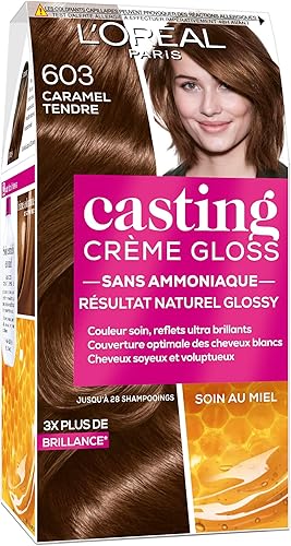 L'OREAL - Coloration - CASTING CRÈME GLOSS - Couleurs chatain et foncé - 603_ ca