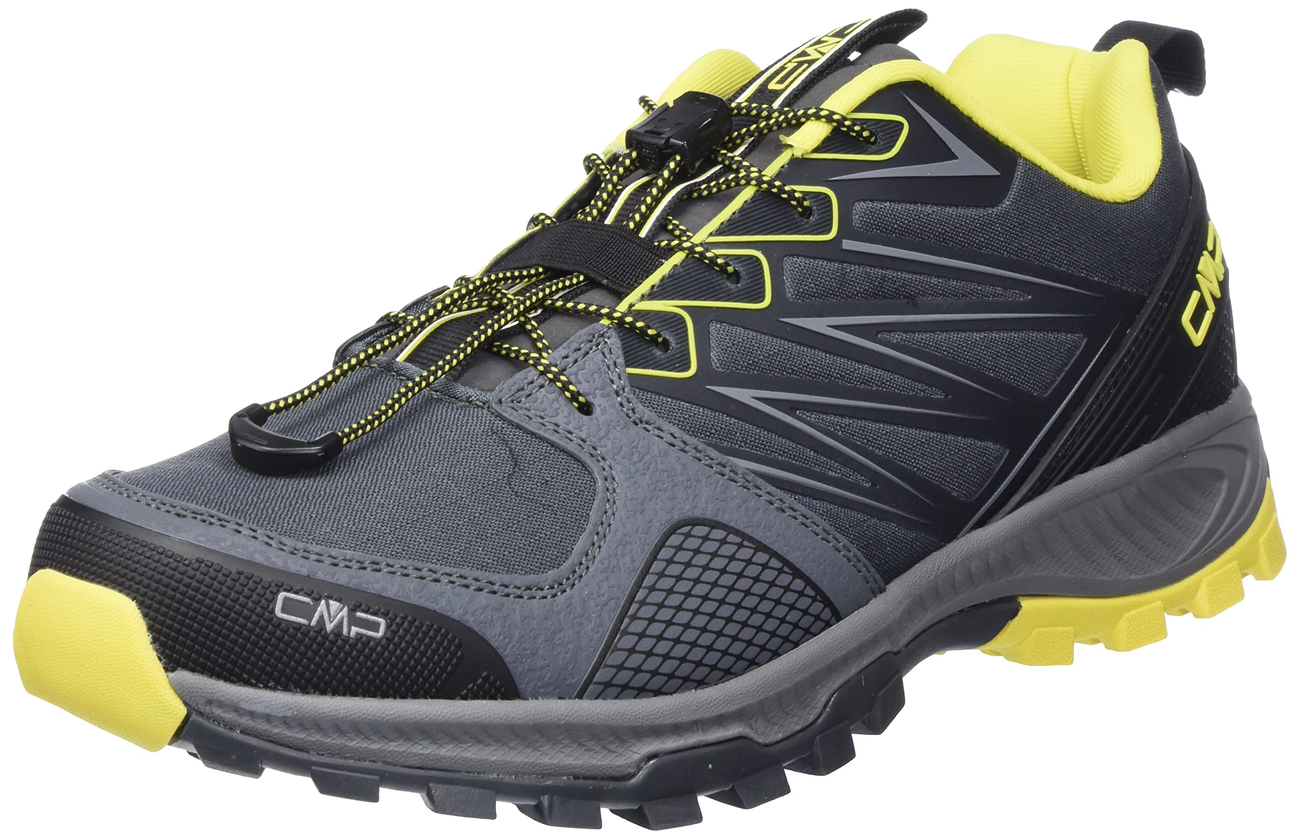 CMP Men's ATIK Fast Hiking Shoes Trekking, Titanium-Sulphur, 10.5 UK